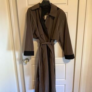 Elegant Brown Trench Coat